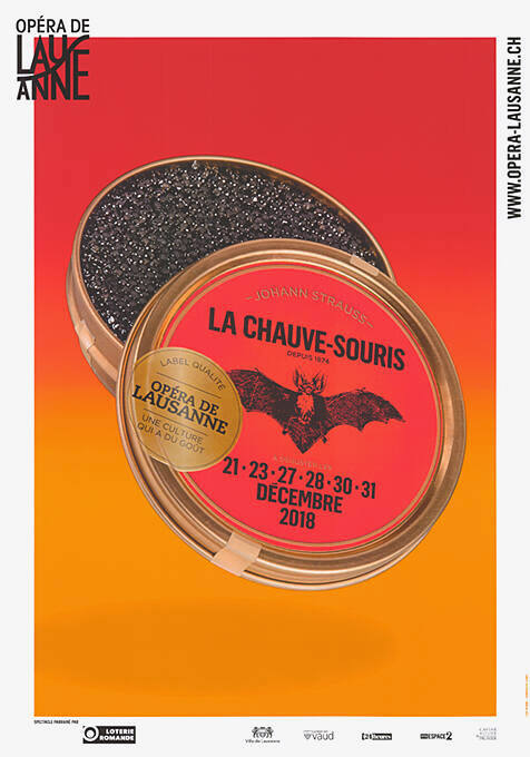 La Chauve-Souris, Opéra de Lausanne