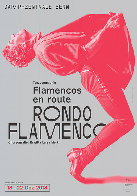 Tanzcompanie Flamencos en Route, Rondo Flamenco, Dampfzentrale Bern