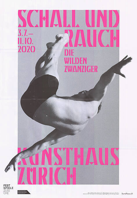 Schall und Rauch, Die wilden Zwanziger, Kunsthaus Zürich