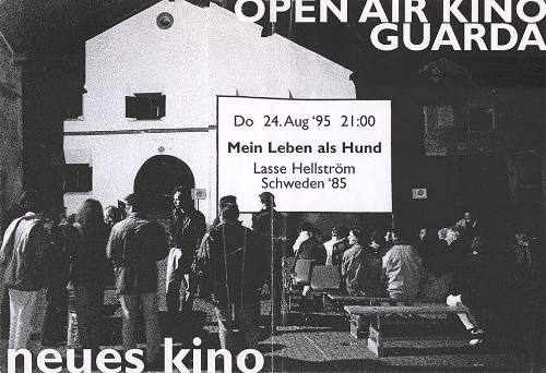 Open Air Kino, Guarda, Neues Kino