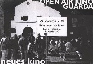 Open Air Kino, Guarda, Neues Kino