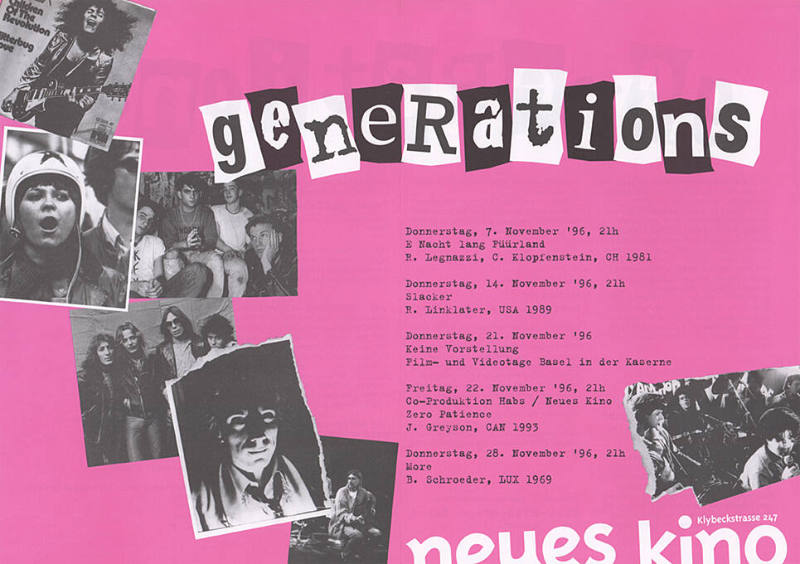 Generations, Neues Kino