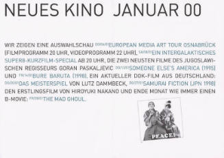 Neues Kino, Januar 00