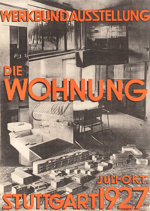 Werkbundausstellung, Die Wohnung, Stuttgart