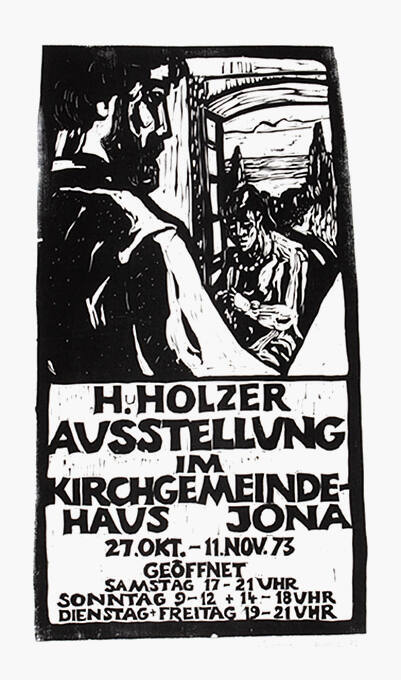 H.u Holzer Ausstellung im Kirchgemeindehaus Jona