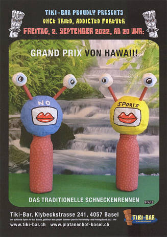 Grand Prix von Hawaii!, Tiki-Bar