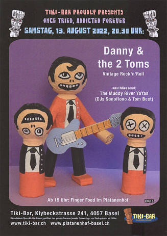 Danny & the 2 Toms, Tiki-Bar