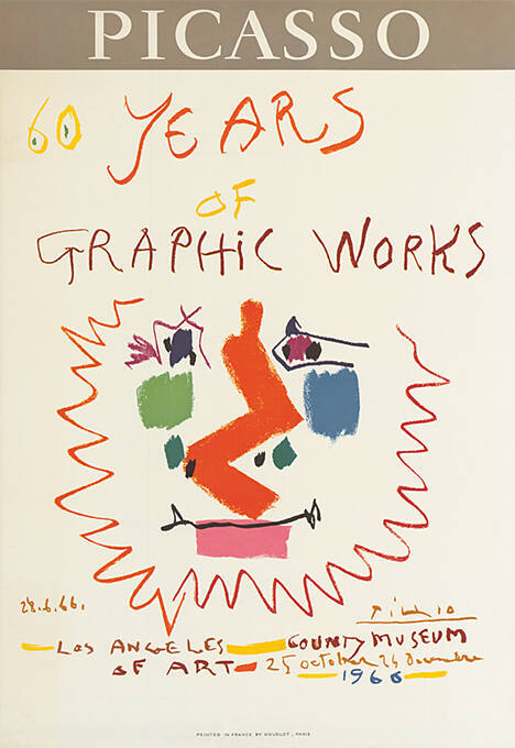 Picasso, 60 Years of Graphic Works