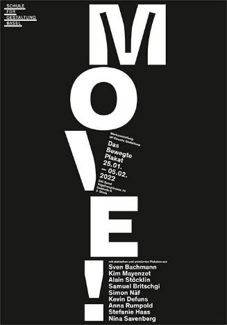 Move, Das Bewegte Plakat, SfG Basel