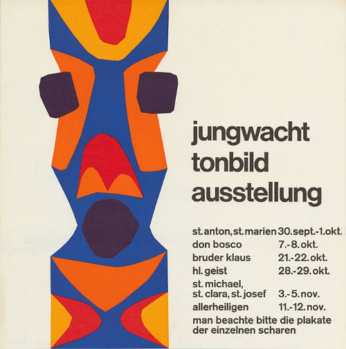 Jungwacht, Tonbild, Ausstellung