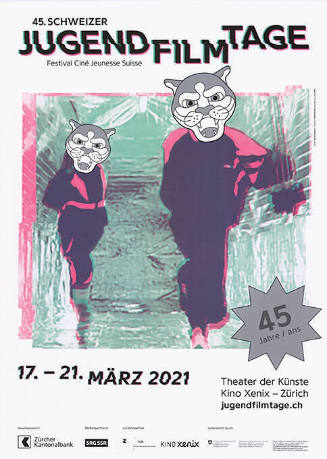 45. Schweizer Jugenfilmtage, Theater der Künste, Kino Xenix, Zürich