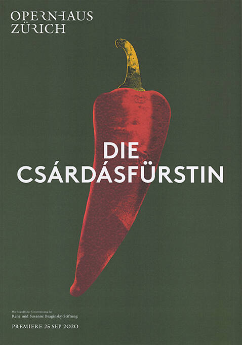 Die Csárdásfürstin, Opernhaus Zürich