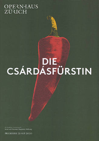 Die Csárdásfürstin, Opernhaus Zürich