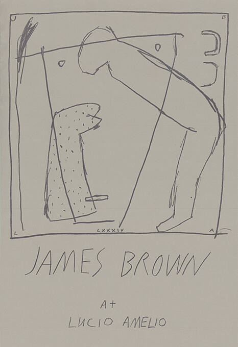 James Brown, Lucio Amelio