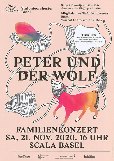 Peter und der Wolf, Sinfonieorchester Basel, Scala Basel