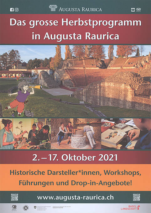 Das grosse Herbstprogramm in Augusta Raurica