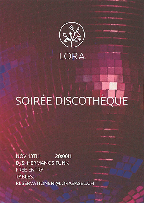 Lora, Restaurant & Bar, Basel