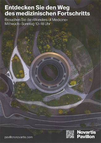 Entdecken Sie den Weg des medizinischen Fortschritts, Novartis Pavillon