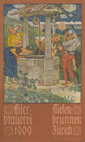 Bierbrauerei Tiefenbrunnen, 1909, Zürich