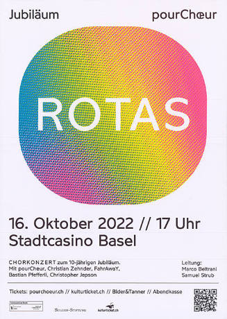 Rotas, Chorkonzert, Stadtcasino Basel