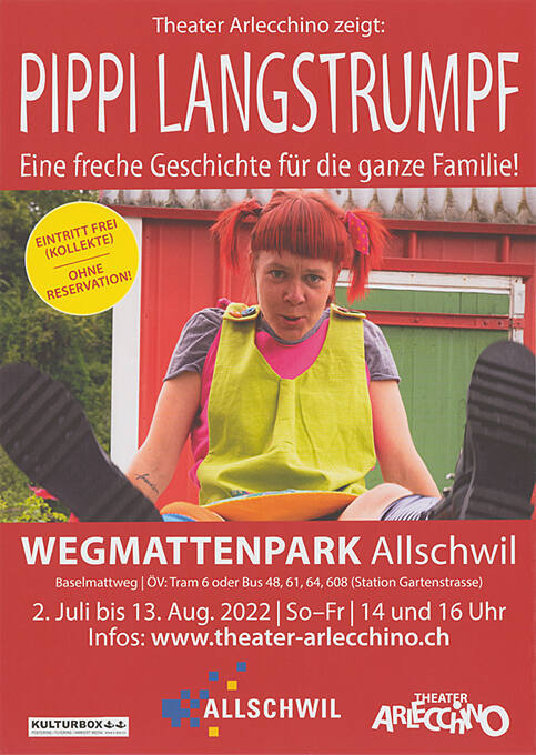 Pippi Langstrumpf, Wegmattenpark Allschwil