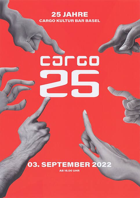 Cargo 25, 25 Jahre Cargo Kultur Bar Basel