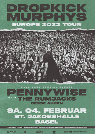 Dropkick Murphys, St. Jakobshalle Basel