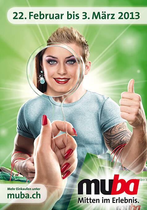 Muba, Mitten im Erlebnis.