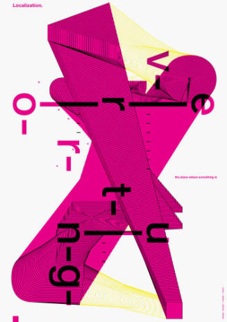 Localization. Verortung, the place where something is