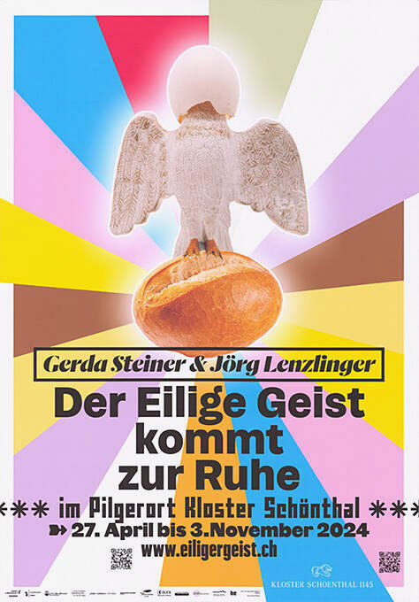 Der Eilige Geist kommt zur Ruhe, Gerda Steiner & Jörg Lenzlinger, Kloster Schönthal