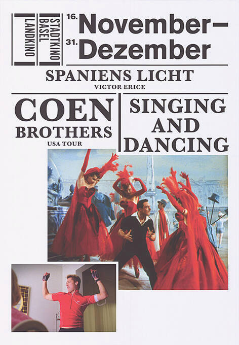 November–Dezember, Spaniens Licht, Coen Brothers, Singing and Dancing, Stadtkino Basel, Landkino
