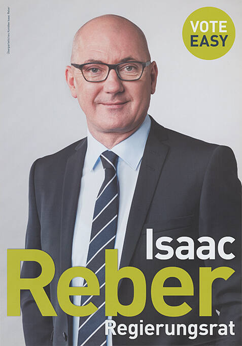 Vote Easy, Isaac Reber, Regierungsrat