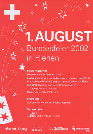 1. August, Bundesfeier 2002 in Riehen