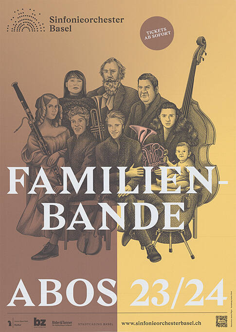 Familienbande, Abos 23/24, Sinfonieorchester Basel