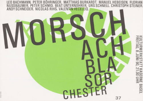 Morschach Blasorchester, Kulturwerkstatt Kaserne Basel