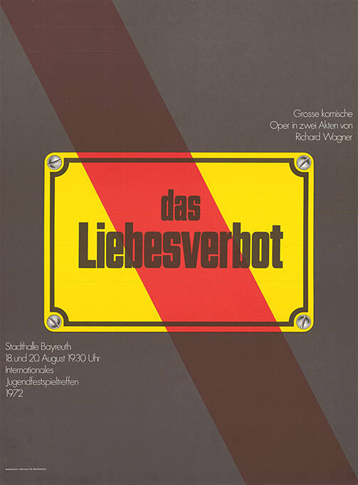 Das Liebesverbot, Stadthalle Bayreuth