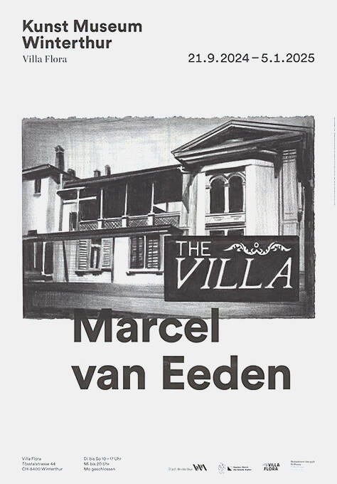 The Villa, Marcel van Eden, Kunstmuseum Winterthur
