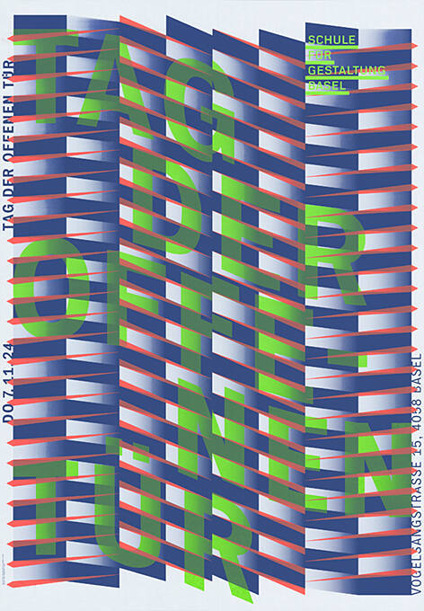 Tag der offenen Tür, Schule für Gestaltung Basel
