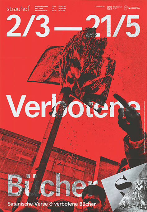 Verbotene Bücher, Strauhof, Zürich

