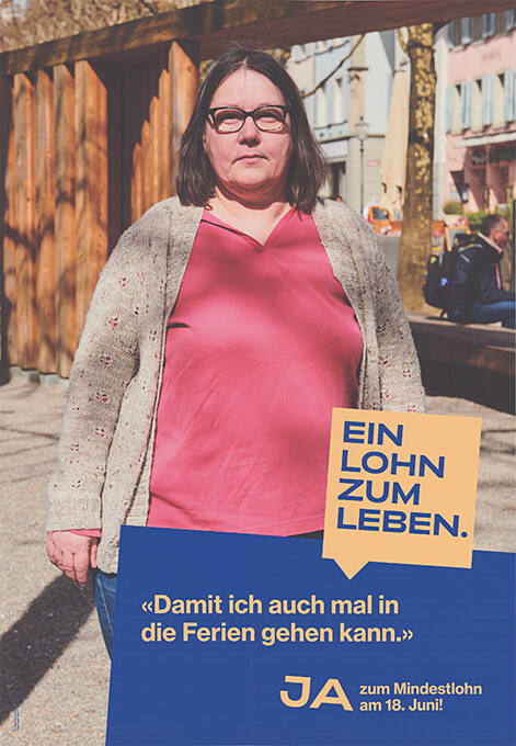 Ein Lohn zum Leben, Ja zum Mindestlohn am 18. Juni