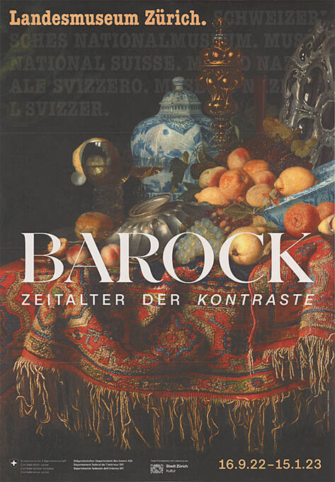 Barock, Zeitalter der Kontraste, Landesmuseum Zürich