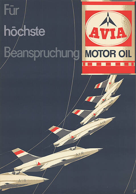 Für höchste Beanspruchung, Avia Motor Oil