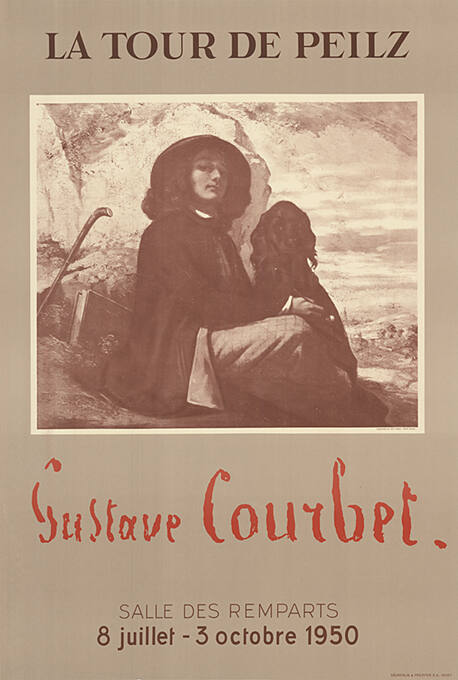 Gustave Courbet, La Tour de Peilz