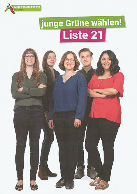 Junge Grüne wählen, Liste 21