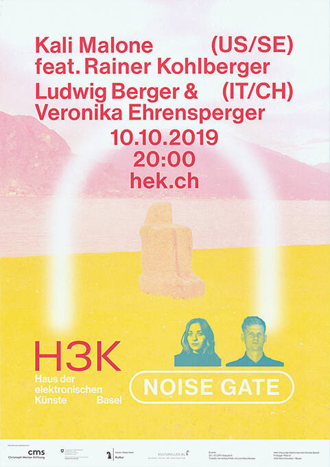 Noise Gate, Kali Malone, feat. Rainer Kohlberger, Ludwig Berger & Veronika Ehrensperger, H3K