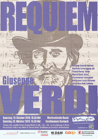 Requiem, Giuseppe Verdi, Studienchor Leimental, Goetheanum Dornach, Martinskirche Basel