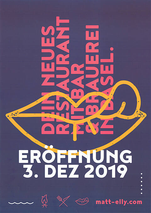 Eröffnung 3. Dez. 2019, Dein neues Restaurant mit Bar & Brauerei in Basel.