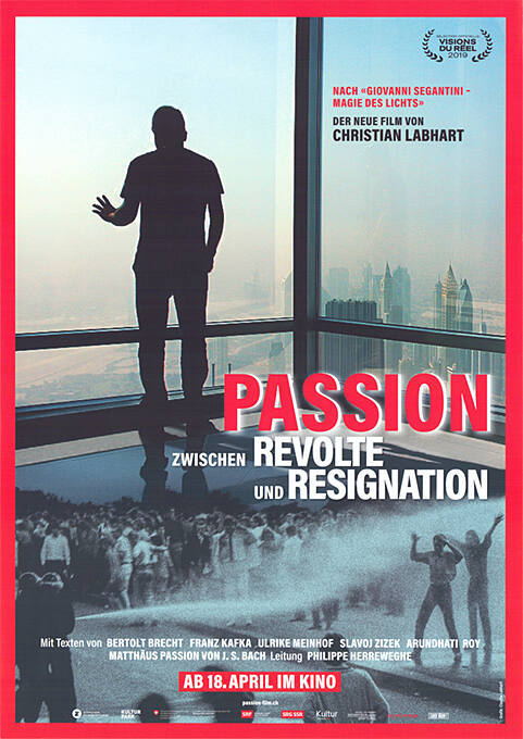 Passion, zwischen Revolte und Resignation, Christian Labhart