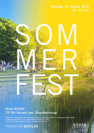 Sommerfest, Fondation Beyeler