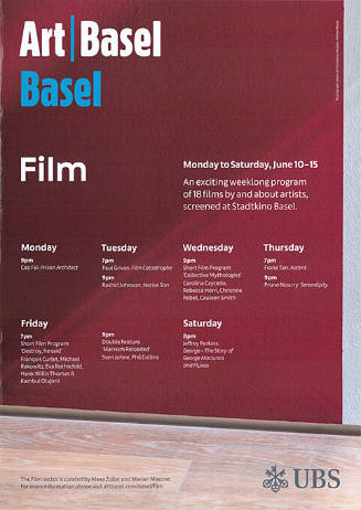 Art Basel, Film